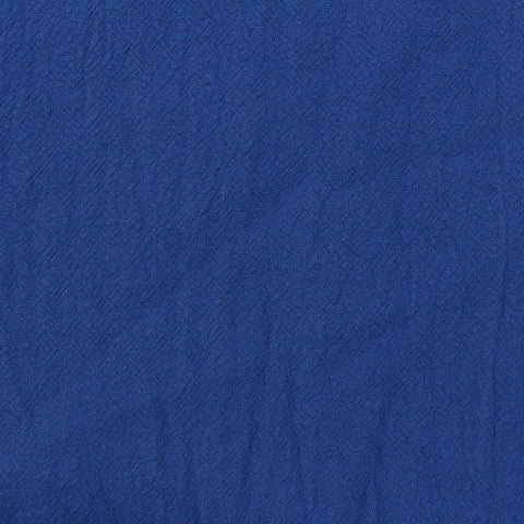 Blue Tone-on-Tone Crepe, Cotton