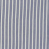 Blue Vertical-Stripe Lace, Polyester — texture