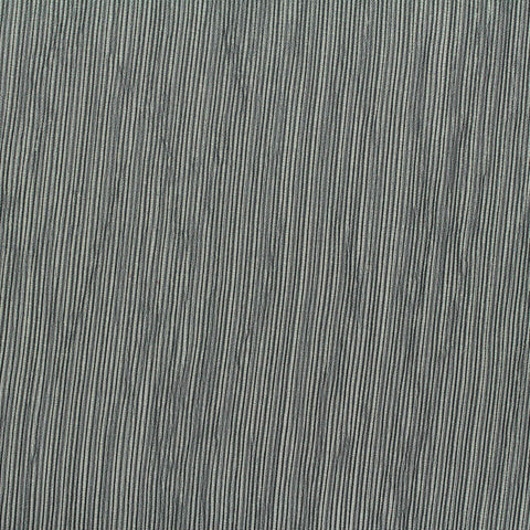 Light Grey Vertical-Stripe Crepe, Nylon-Viscose