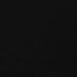100% Polyester Woven Fabric, 120 gsm, 150 cm — Black