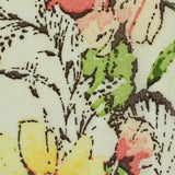 Pink Flowers Chiffon, Polyester — texture