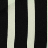Black Vertical-Stripe Chiffon, Polyester — texture