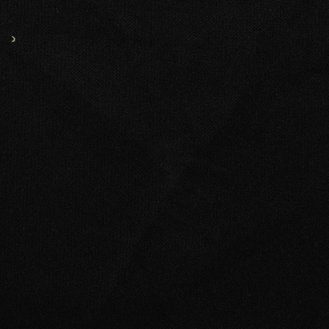 100% Polyester Knit Fabric, 300 gsm, 160 cm — Black