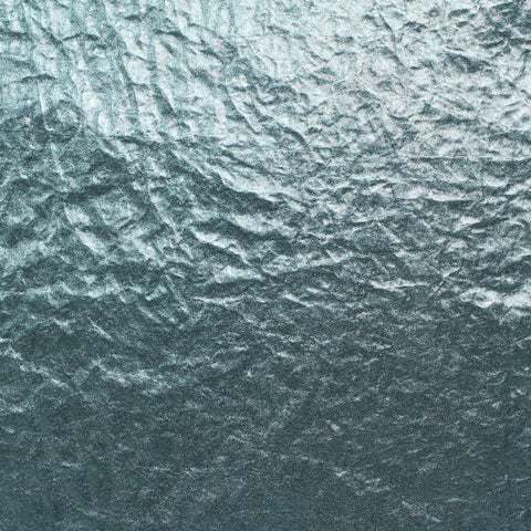 100% Nylon Plissé Fabric, 146 cm — Blue