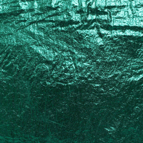 100% Nylon Plissé Fabric, 146 cm — Green