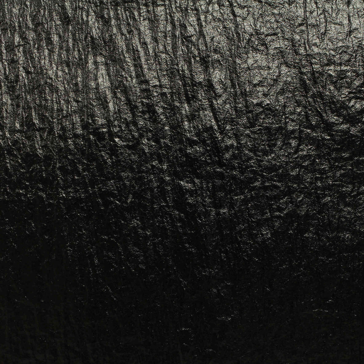 100% Nylon Plissé Fabric, 146 cm — Black, ref EF-203909