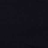 Brushed Polyester Stretch Scuba Knit Fabric, 419 gsm — Black