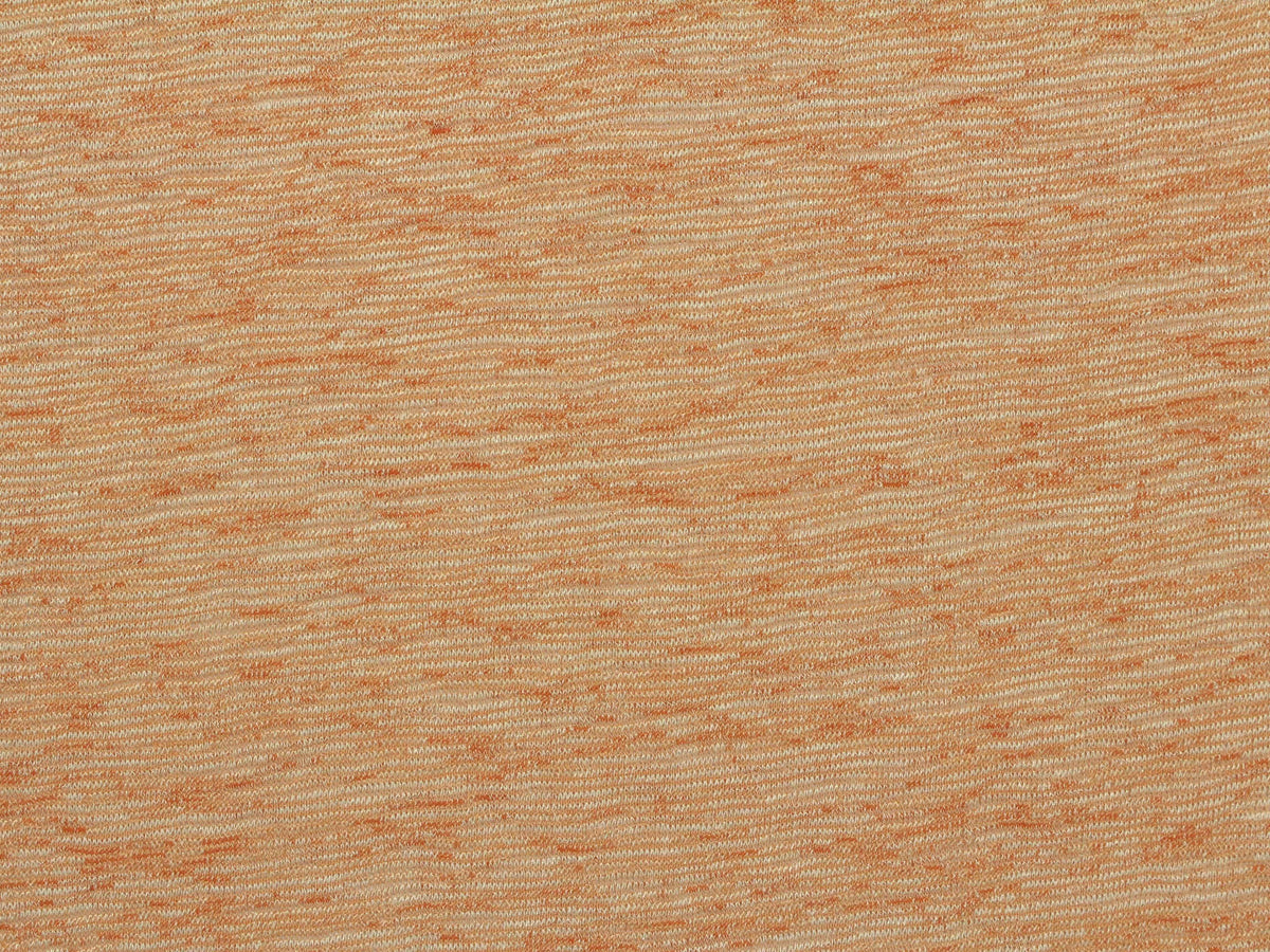 Orange Marl Knit, Poly-Viscose