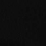 Polyester Stretch Rib Knit Fabric, 160 gsm, 148 cm — Black