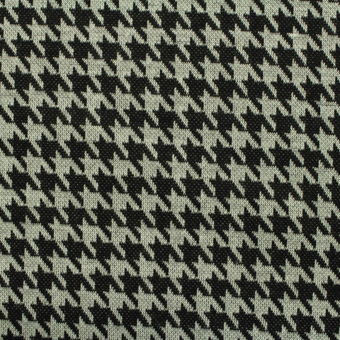 Black Houndstooth Jacquard, Polyester, 230 gsm, 160 cm, ref EF-204094