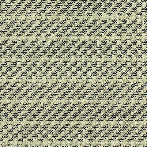 Dark Grey Wavy-Line Jacquard, Viscose-Poly