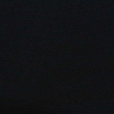 Polyester Viscose Stretch Knit Fabric, 170 gsm, 155 cm — Black