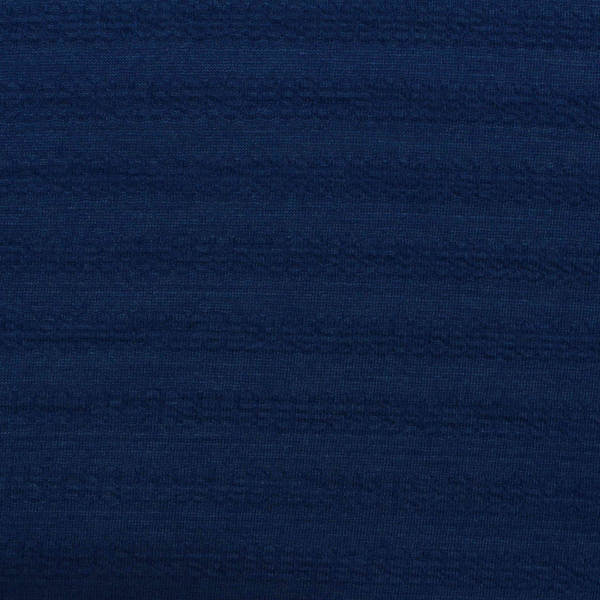 Dark Blue Stripes Jersey Knit, Poly-Viscose
