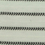Grey Horizontal-Stripe Knit, Polyester — texture