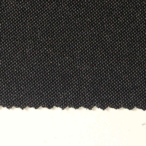 Polyester Metallic Mesh Fabric, 240 gsm, 160 cm — Black, ref EF-204180