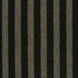 Black Stripes Interlock Knit, Poly-Viscose