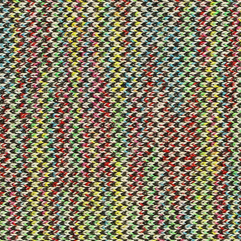 Khaki Houndstooth Mesh, Polyester