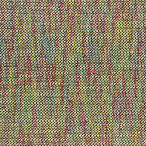 Khaki Houndstooth Mesh, Polyester