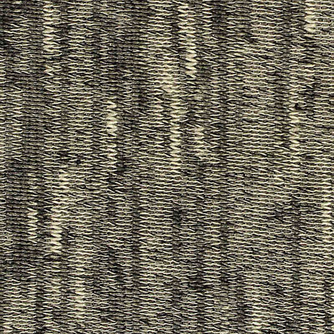 Light Grey Heathered-Marl Chunky Knit, Viscose-Poly, 143 gsm