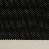 Jacquard Cotton Modal Metallic Jersey Knit Fabric, 150 gsm, 163 cm — Black