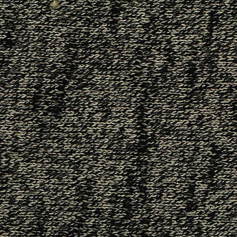 Black Marl Chunky Knit, Viscose-Poly, 177 gsm, 155 cm