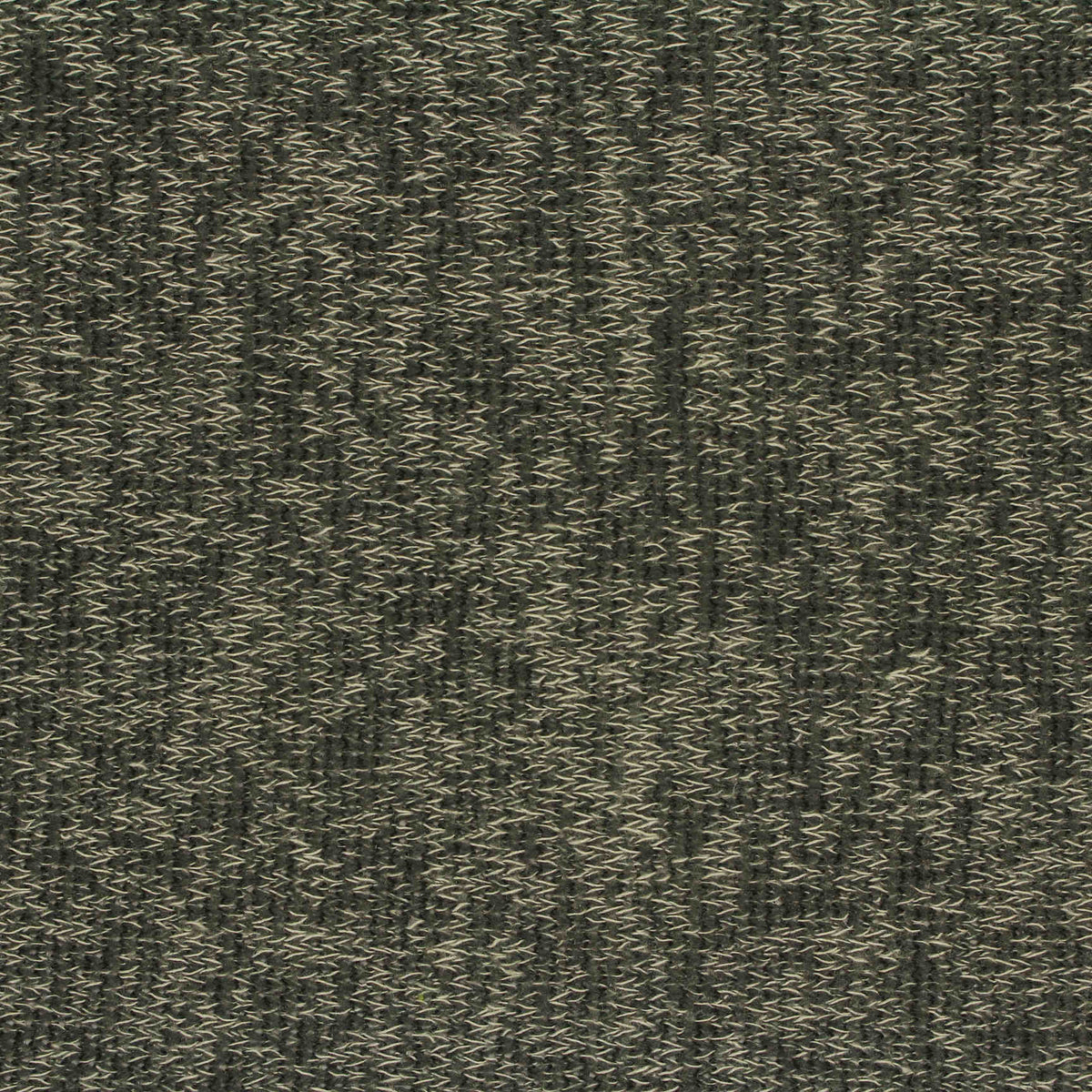 Dark Green Marl Chunky Knit, Poly-Viscose, 158 gsm