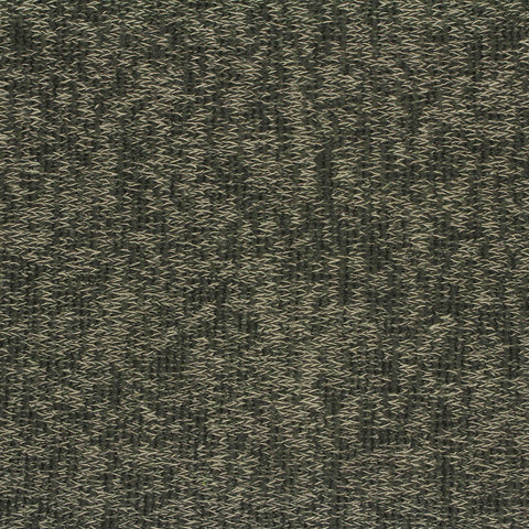 Dark Green Marl Chunky Knit, Poly-Viscose, 158 gsm