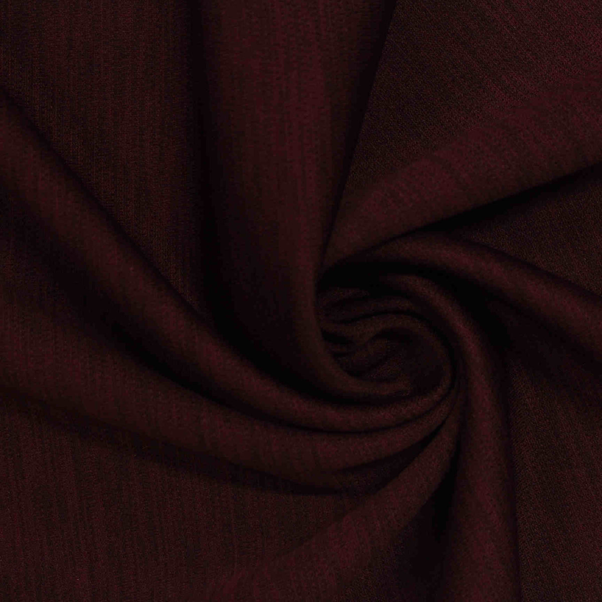 Polyester Stretch Ponte Knit Fabric, 190 gsm — Red