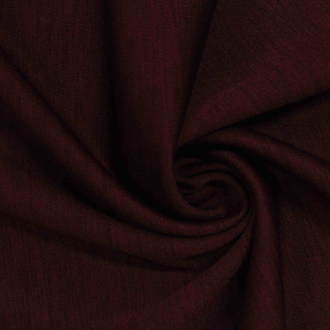 Polyester Stretch Ponte Knit Fabric, 190 gsm — Red