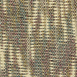 Cream Vertical-Stripe Rib Knit, Cotton-Poly — texture