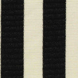 Black Vertical-Stripe Rib Knit, Viscose-Poly — texture