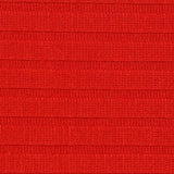 Viscose Polyester Stretch Rib Knit Fabric, 180 gsm — Red — texture