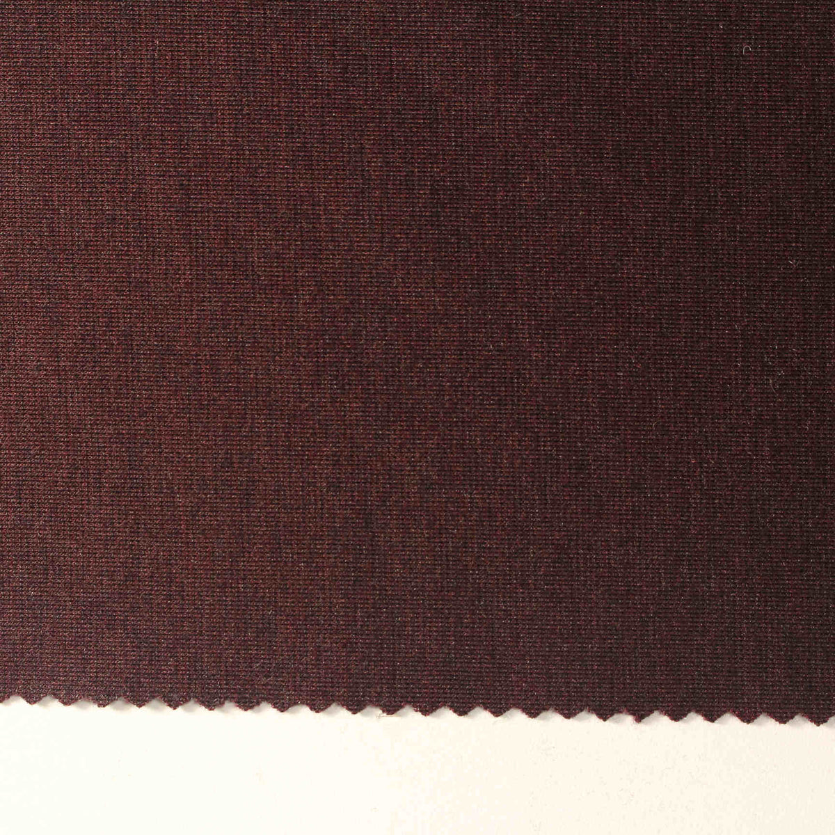 Deep Burgundy Marl Ponte Knit, Poly-Viscose