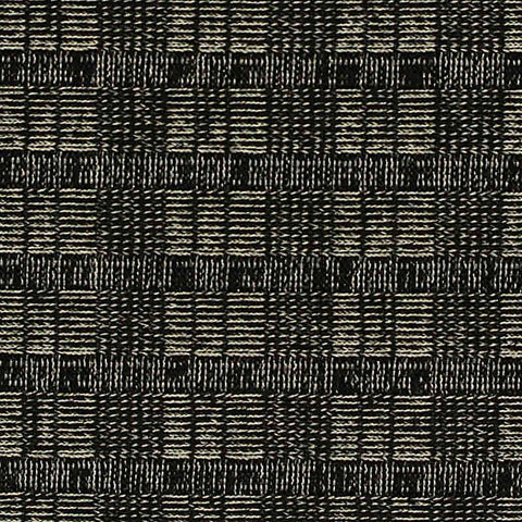 Black Squares Rib Knit, Poly-Viscose