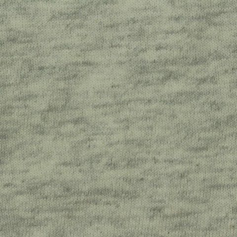 Light Grey Marl Jersey Knit, Cotton, 168 gsm