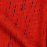 Red Marl Jersey Knit, Cotton-Poly — texture