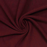 Burgundy Marl Jersey Knit, Polyester