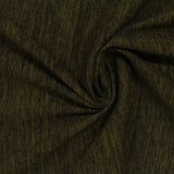 Dark Olive Marl Jersey Knit, Cotton-Poly