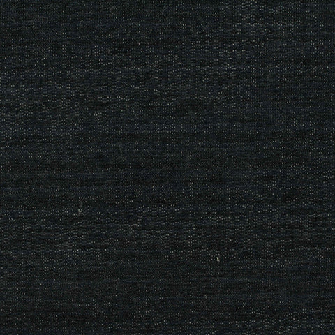 Black Marl French Terry, Cotton-Poly, 250 gsm, 165 cm