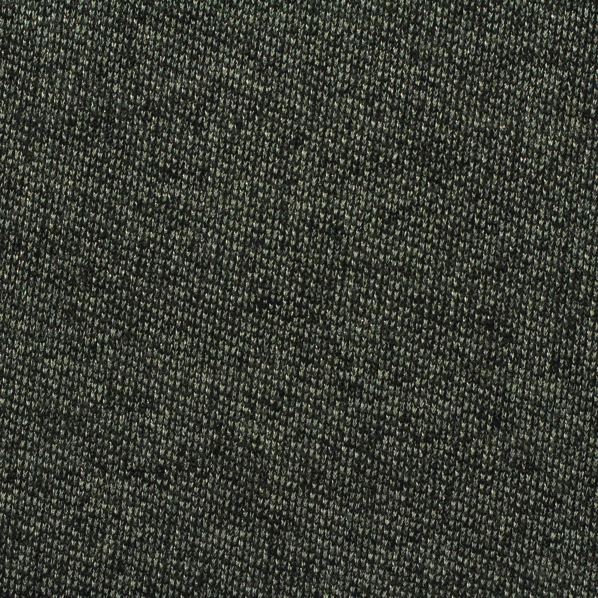 Dark Green Marl French Terry, Cotton-Poly, 260 gsm