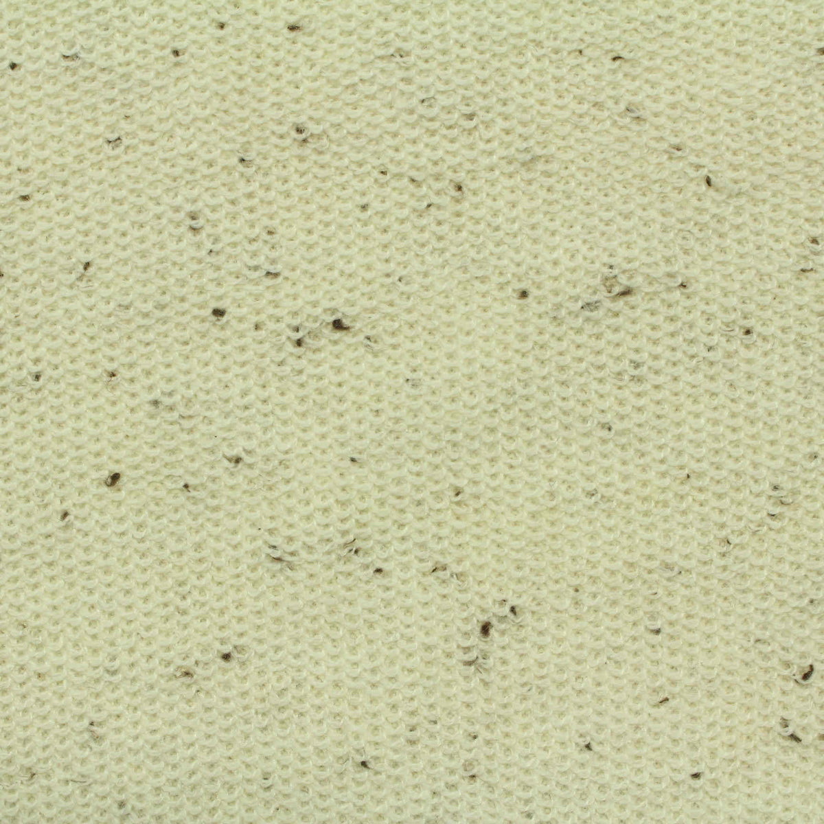 Light Yellow Marl French Terry, Cotton-Poly, 335 gsm