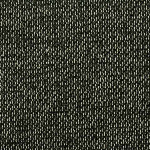 Black Marl French Terry, Poly-Cotton, 235 gsm
