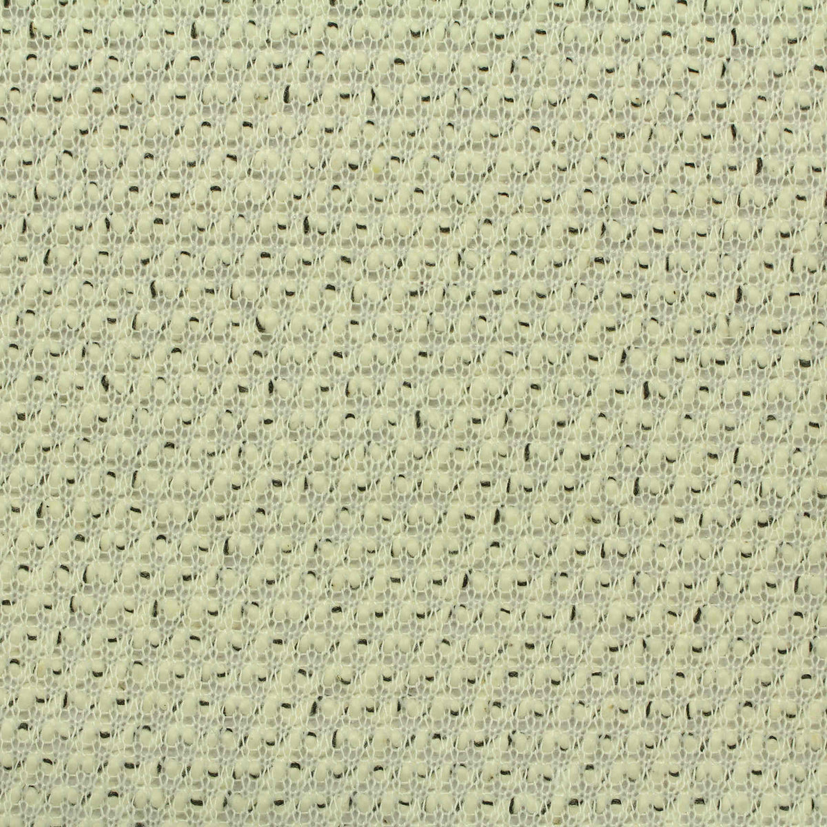 Light Cream Marl Chunky Knit, Cotton-Poly, 245 gsm