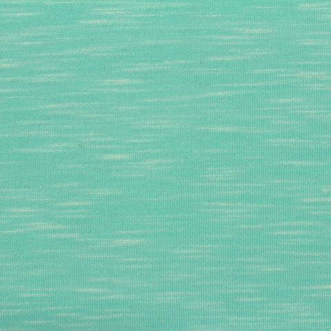 Aqua Marl Jersey Knit, Polyester