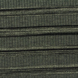 Light Grey Horizontal-Stripe Rib Knit, Poly-Viscose
