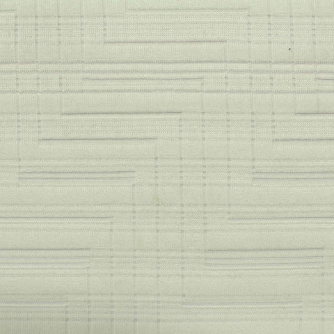 Cream Tone-on-Tone Interlock Knit