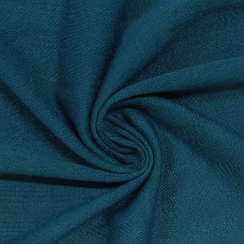 Jacquard 100% Polyester Jersey Knit Fabric, 161 gsm — Blue