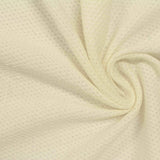 Jacquard Cotton Stretch Jersey Knit Fabric, 121 gsm, 185 cm — Beige