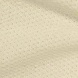 Jacquard Cotton Stretch Jersey Knit Fabric, 121 gsm, 185 cm — Beige — texture