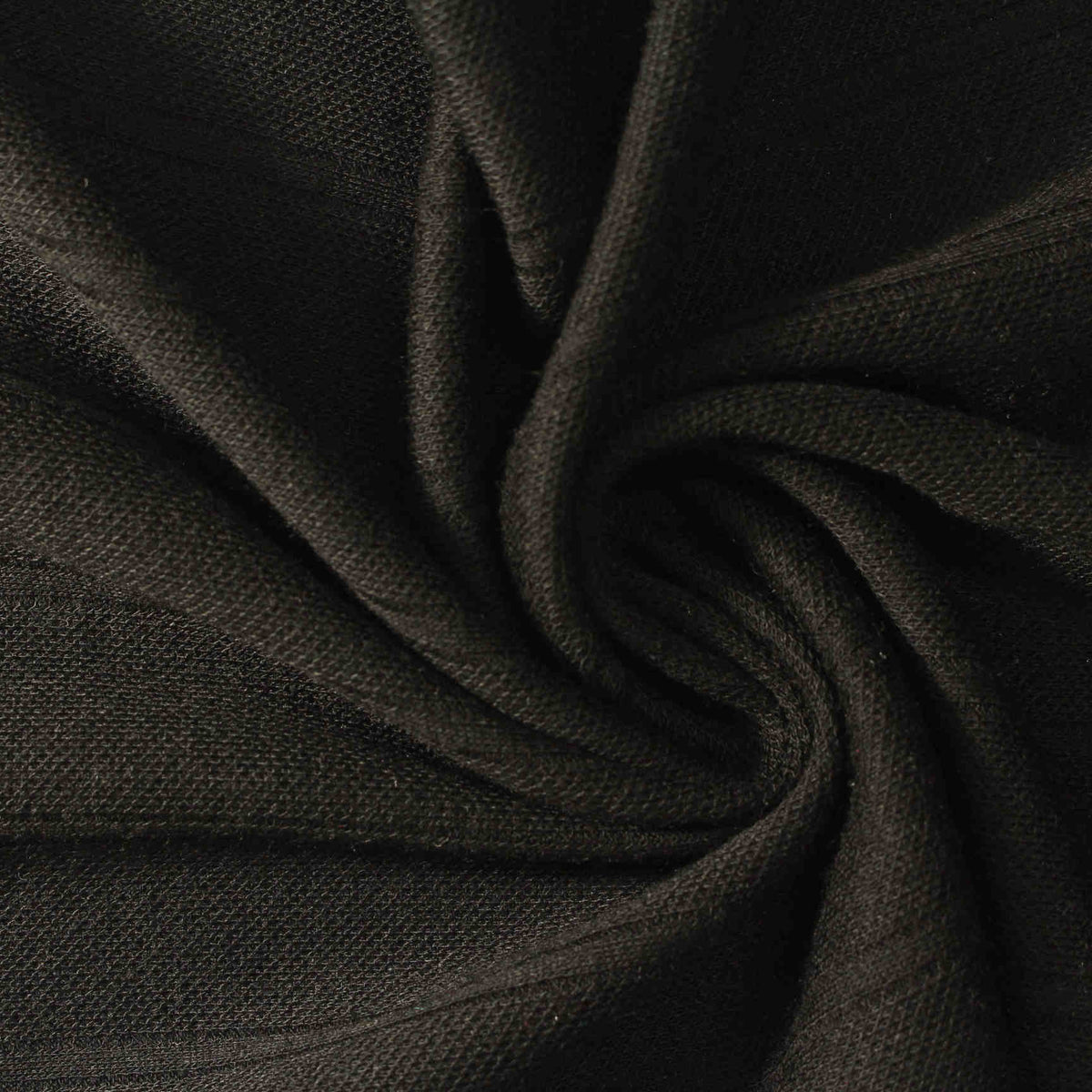 Jacquard 100% Polyester Mesh Fabric, 239 gsm, 160 cm — Black